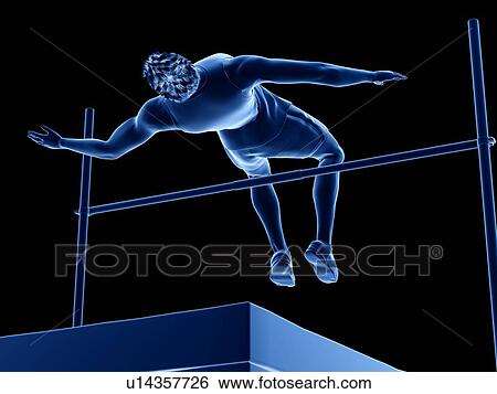 High jumper, illustration View Large Photo Image Stock Photograph - High jumper, illustration. Fotosearch
