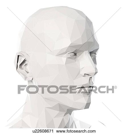 Human head, illustration View Large Photo Image Stock Image - Human head, illustration. Fotosearch
