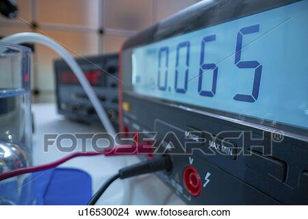 Picture - Hydrogen fuel cell research.. Fotosearch