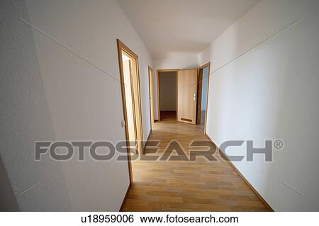 Interior of a modern empty apartment. View Large Photo Image Stock Photograph - Interior of a modern empty apartment.. Fotosearch
