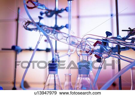 Stock Photo - Laboratory apparatus.. Fotosearch