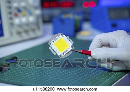 Stock Image - LED chip.. Fotosearch