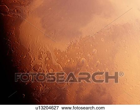 Mars, computer illustration. View Large Photo Image Stock Photo - Mars, computer illustration.. Fotosearch