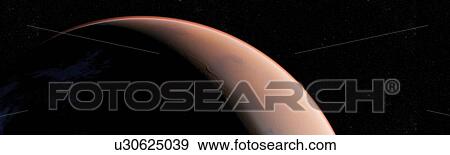 Mars, computer illustration. View Large Photo Image Stock Photo - Mars, computer illustration.. Fotosearch