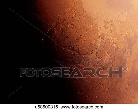 Stock Photography - Mars, computer illustration.. Fotosearch