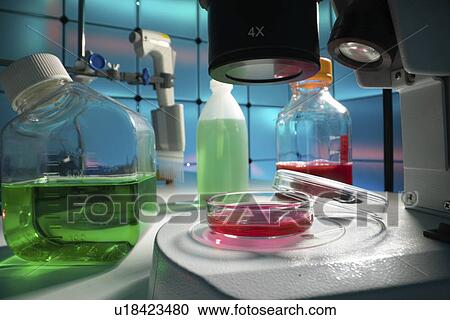 Microbiology research. View Large Photo Image Stock Image - Microbiology research.. Fotosearch