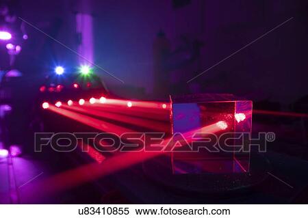 Stock Photography - Optics experiment.. Fotosearch