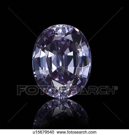 Oval cut amethyst. View Large Photo Image Stock Image - Oval cut amethyst.. Fotosearch