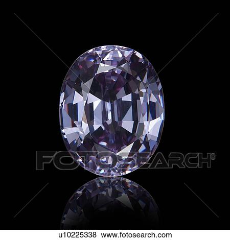 Oval cut amethyst. View Large Photo Image Stock Photo - Oval cut amethyst.. Fotosearch