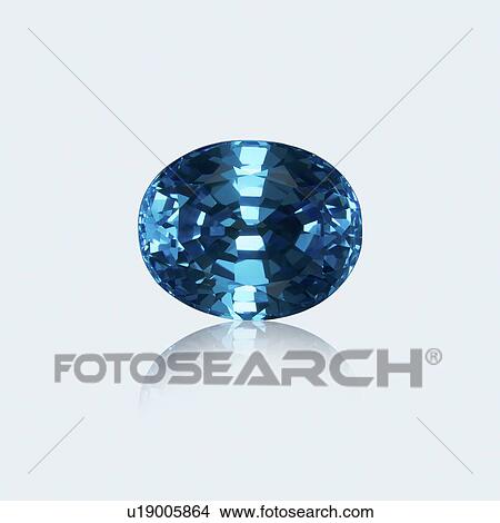 Picture - Oval cut emerald.. Fotosearch