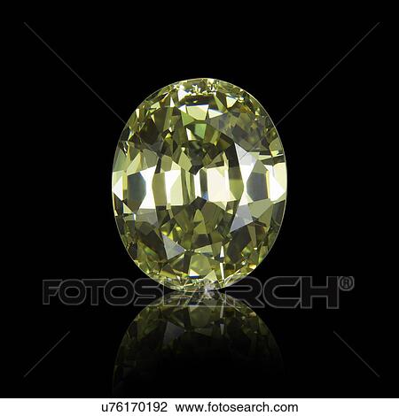Oval cut peridot. View Large Photo Image Stock Image - Oval cut peridot.. Fotosearch
