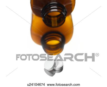 Picture - Pills and bottle.. Fotosearch