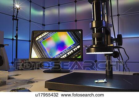 Quality control of semiconductors. View Large Photo Image Stock Image - Quality control of semiconductors.. Fotosearch
