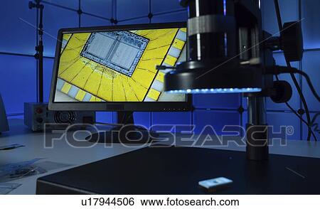 Quality control of semiconductors. View Large Photo Image Stock Photograph - Quality control of semiconductors.. Fotosearch