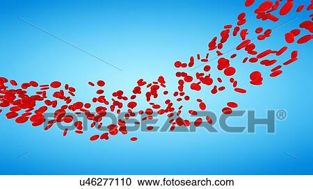 Red blood cells, computer illustration. View Large Photo Image Stock Image - Red blood cells, computer illustration.. Fotosearch