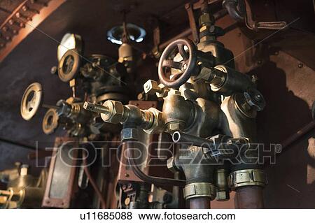 Steam machine valves. View Large Photo Image Stock Photo - Steam machine valves.. Fotosearch