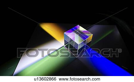 Stock Photograph - Trichroic prism.. Fotosearch