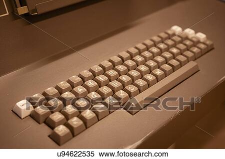 Stock Photography - Vintage keyboard.. Fotosearch