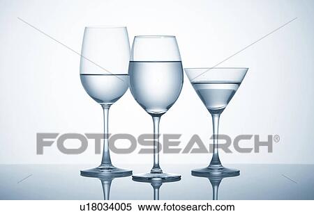 Wine and cocktail glasses. View Large Photo Image Stock Photography - Wine and cocktail glasses.. Fotosearch