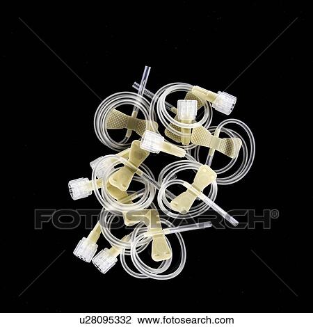 Winged infusion set. View Large Photo Image Stock Image - Winged infusion set.. Fotosearch