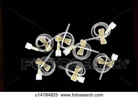 Stock Photography - Winged infusion set.. Fotosearch