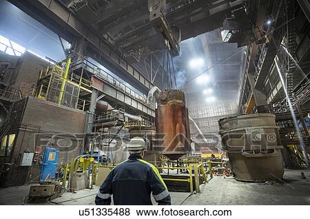 200 ton red hot steel ingot being lifted from mould in steelworks View Large Photo Image Stock Photo - 200 ton red hot steel ingot being lifted from mould in steelworks. Fotosearch