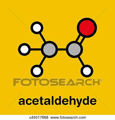Acetaldehyde molecule, illustration View Large Photo Image Stock Photo - Acetaldehyde molecule, illustration. Fotosearch