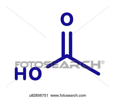 Acetic acid molecule, illustration View Large Photo Image Stock Image - Acetic acid molecule, illustration. Fotosearch