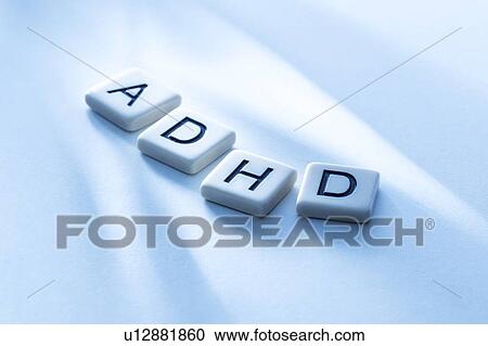 Stock Image - ADHD, conceptual image. Fotosearch