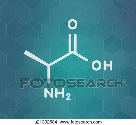 Alanine amino acid molecule, illustration View Large Photo Image Picture - Alanine amino acid molecule, illustration. Fotosearch