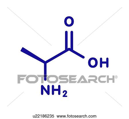 Alanine amino acid molecule, illustration View Large Photo Image Stock Photography - Alanine amino acid molecule, illustration. Fotosearch