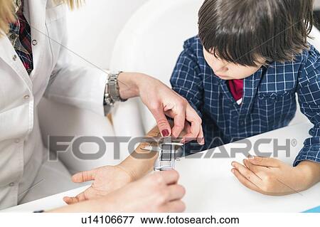 Stock Photo - Allergy test. Fotosearch