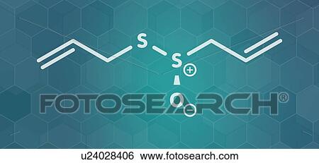 Allicin garlic molecule, illustration View Large Photo Image Stock Photograph - Allicin garlic molecule, illustration. Fotosearch
