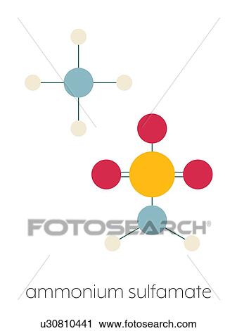 Ammonium sulfamate herbicide molecule, illustration View Large Photo Image Stock Image - Ammonium sulfamate herbicide molecule, illustration. Fotosearch