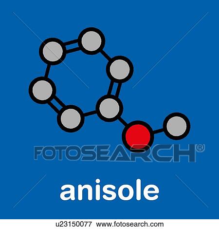 Anisole chemical molecule, illustration View Large Photo Image Stock Photo - Anisole chemical molecule, illustration. Fotosearch