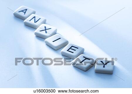 Stock Image - Anxiety, conceptual image. Fotosearch