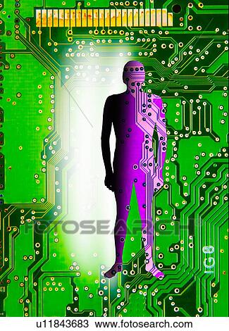 Artificial intelligence, conceptual image View Large Photo Image Stock Image - Artificial intelligence, conceptual image. Fotosearch