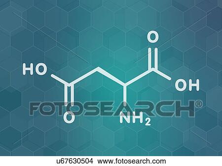 Aspartic acid amino acid molecule, illustration View Large Photo Image Picture - Aspartic acid amino acid molecule, illustration. Fotosearch