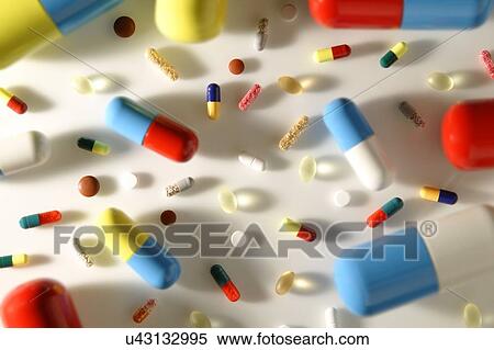 Assorted pills View Large Photo Image Stock Photography - Assorted pills. Fotosearch