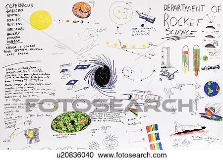 Astronomy and space exploration drawings View Large Photo Image Stock Image - Astronomy and space exploration drawings. Fotosearch
