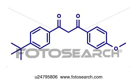 Avobenzone sunscreen molecule, illustration View Large Photo Image Stock Photograph - Avobenzone sunscreen molecule, illustration. Fotosearch