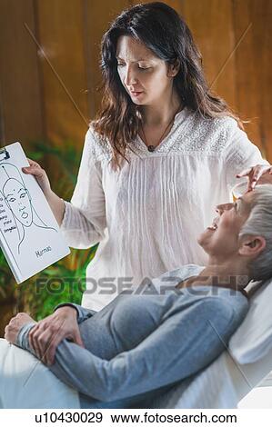 Stock Photo - Ayurveda coaching program practitioner. Fotosearch