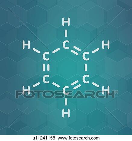 Benzene aromatic hydrocarbon molecule, illustration View Large Photo Image Stock Photo - Benzene aromatic hydrocarbon molecule, illustration. Fotosearch