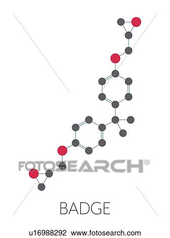 Bisphenol A diglycidyl ether epoxy glue constituent molecule View Large Photo Image Stock Image - Bisphenol A diglycidyl ether epoxy glue constituent molecule. Fotosearch