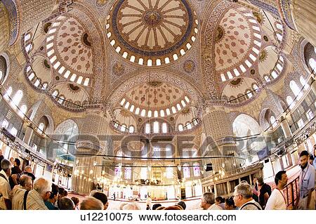Stock Photography - Blue Mosque, Istanbul, Turkey. Fotosearch