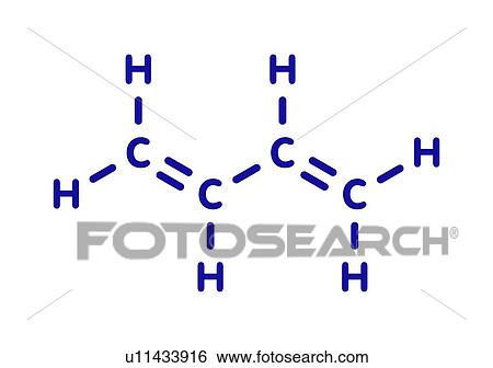 Butadiene synthetic rubber molecule, illustration View Large Photo Image Stock Photograph - Butadiene synthetic rubber molecule, illustration. Fotosearch