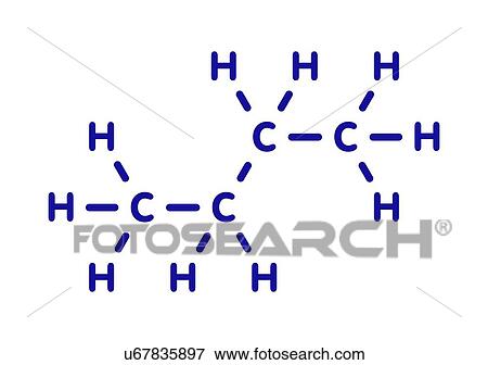 Butane hydrocarbon molecule, illustration View Large Photo Image Stock Photo - Butane hydrocarbon molecule, illustration. Fotosearch
