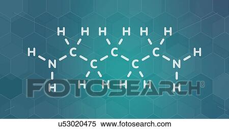 Cadaverine foul smelling molecule, illustration View Large Photo Image Stock Photography - Cadaverine foul smelling molecule, illustration. Fotosearch