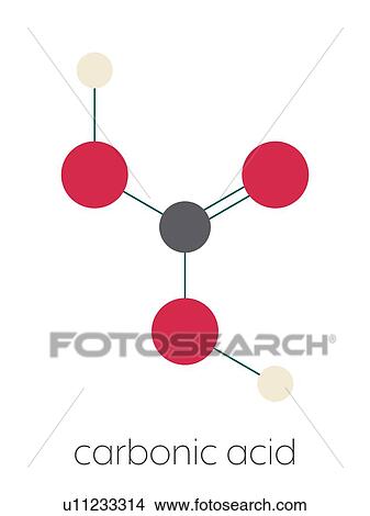 Carbonic acid molecule, illustration View Large Photo Image Picture - Carbonic acid molecule, illustration. Fotosearch