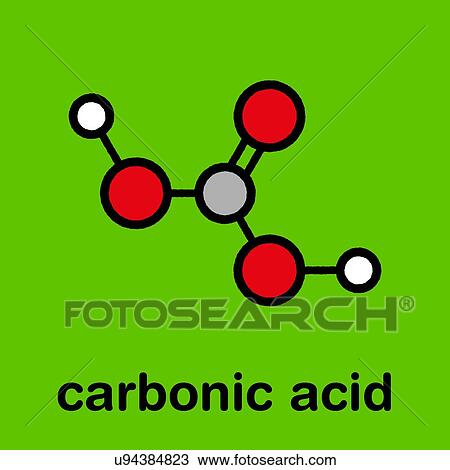 Carbonic acid molecule, illustration View Large Photo Image Stock Image - Carbonic acid molecule, illustration. Fotosearch